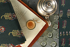 Of Tea Stains & Memories✑ Nandna Saree { Natural Color } ✑18